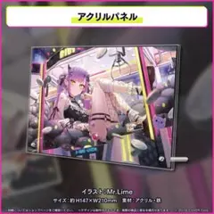 40 常闇トワ　100万人記念　アクリルパネル