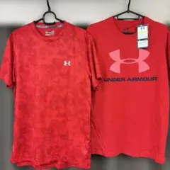 新品未使用 Under Armour アンダーアーマー Tシャツ レッド