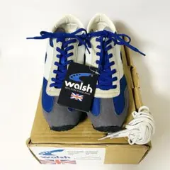新品 英国製 訳あり Walsh スニーカー ブルー 25.5 size 39のサムネイル