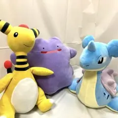 ポケットモンスター ぬいぐるみ デンリュウ メタモン ラプラス