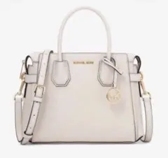 マイケルコース MERCERトップジップ ベルテッド サッチェル