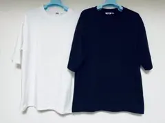 UNIQLO エアリズム AIRism Tシャツ 2色セット Lサイズ