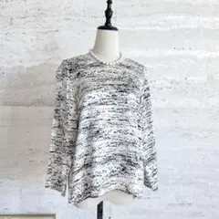 極美品★theory luxe★シルク100★ノーカラー★ブラウス