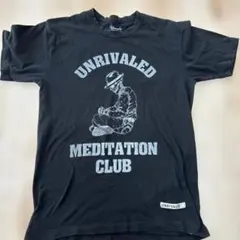 UNRIVALED Tシャツ MEDITATION CLUB 黒 Mのサムネイル