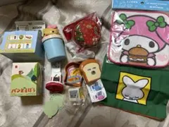 ハローキティ　マイメロディー　パンどろぼう　ムーミン　ミッフィーハッピーセット