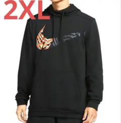【新品】NIKE★ナイキ★ビッグロゴ★フード付きパーカー★Dri-FIT★XXL