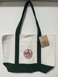 【新品タグ付き】Trader Joe’s トートバッグ 海外限定 グリーン