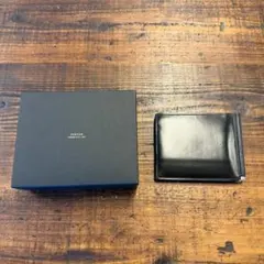 ✨️美品✨️ ポーター マネークリップ レザー ネイビー ロゴ 金具