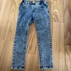 デニム風スキニーパンツ ゴムウエスト　新品未使用
