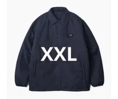 ENNOY PADDED NYLON COACH JACKET（NAVY)XXL