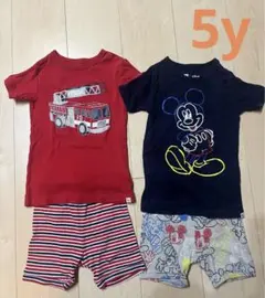 GAP ギャップ　キッズ　半袖　パジャマ　110cm 5years 2セットのサムネイル