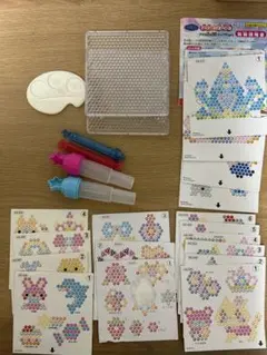 アクアビーズセット デザインシート付き