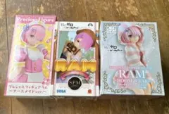【新品未使用 未開封】Re:ゼロ ラム フィギュアセット
