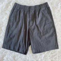 ユニクロ ストレッチイージーショーツ ハーフパンツ 短パン ダークグレー M