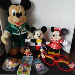80s'' レトロミッキー　ミニー　グッズセット