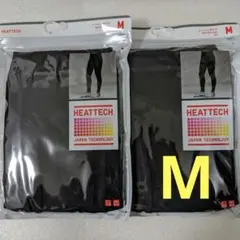 【ユニクロ】ヒートテックタイツ　メンズ　М ブラック　2点