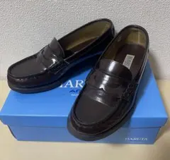 【美品】HARUTA ローファー ARVIN 22.5 【3E】箱付 ♯4505のサムネイル