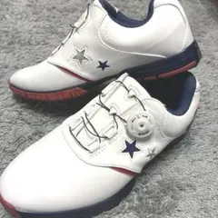 ブリヂストン　ゴルフシューズ 女性用 ホワイト/ネイビー/レッド