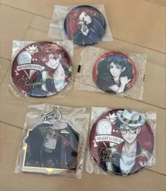 ツイステッドワンダーランド　ハーツラビュル　缶バッジ等まとめ売り　5点セット