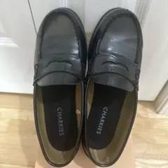 CHARKIES ローファー ブラック 24.5㎝
