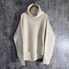 FRAMeWORK ウールカシミヤ タートルニット アイボリー　レディース