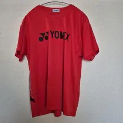 美品　YONEX 　赤 Tシャツ グラフィックデザイン　テニス