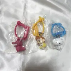クレヨンしんちゃん マルチチャーム　めじるしアクセサリー 3個セット