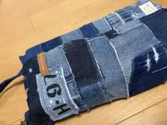 リメイクデニムティッシュホルダー