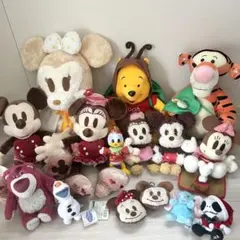 Disney くまのプーさん 平成レトロぬいぐるみ ピグレット ティガー 27
