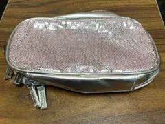 ✴︎未使用✴︎ ☆アテニア☆ 〜スパンコール入りピンクポーチ〜のサムネイル