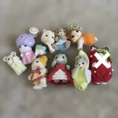 シルバニアファミリー 人形8体セット