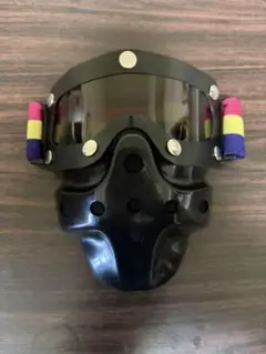 ☆美品☆ TT&CO フェイスガード ジェットヘル用ゴーグルマスク - メルカリ