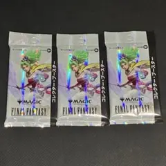 MTG ファイナルファンタジー FF コレクターブースター 3パック　日本語