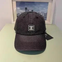 早い者勝ち！CHANEL グレー キャップ ココマーク