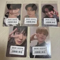 TXT TOGETHER afterglow ユニバ ラキドロ トレカ