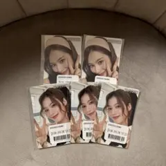 MISAMO オンラインくじ　 SANA サナ　ステッカー　2種5枚セット