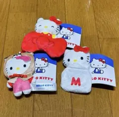 サンリオ　ハローキティDecoCharmyマスコット キーホルダー　ぬいぐるみ