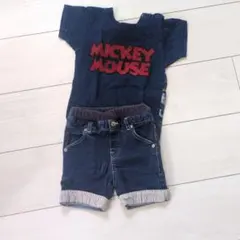 ミッキーマウス Tシャツとショートパンツセット 95