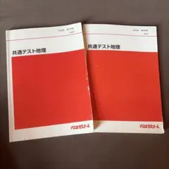 代々木ゼミナール 共通テスト地理 ２冊セット