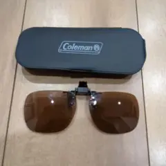 Coleman 偏光サングラス 跳ね上げ式 ブラックマット