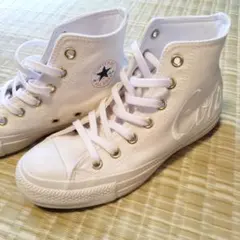 Converse ホワイト ハイカット スニーカー