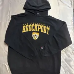 Champion Brockport大学 パーカー ブラック　992
