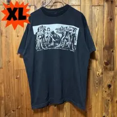 【ニルヴァーナ】1993 チャリティーコンサート /XLロックT/古着 ブラック ニルヴァーナ】1993 チャリティーコンサート /XLロックT/古着 ブラック