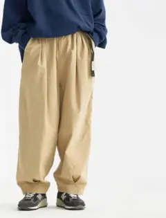 BONBON BUTTBILL コットンウォッシュルーズパンツ