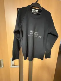 COMME des GARÇONS ブラック ニットトレーナーのサムネイル