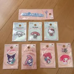 サンリオ　ワッペン　シール　8点セット　8種類