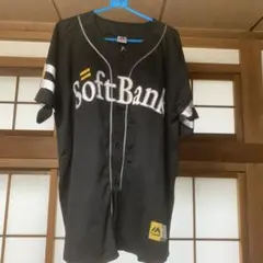 福岡ソフトバンクホークス　9柳田　Ｌサイズ　ビジターユニフォーム　古着