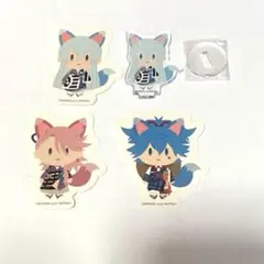 刀剣乱舞 日本刀と未来展 ステッカー アクリルスタンド 江雪左文字 小夜 宗三