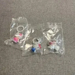 ハローキティ めじるしアクセサリー 3個セット