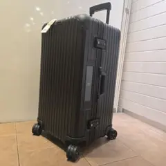 新品未使用　廃盤　旧型リモワ ステルス スポーツ 89L トランク　オリジナル黒のサムネイル